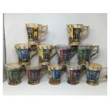 Group of ceramic mugs