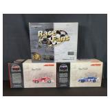 Three diecast NASCAR stock cars 1:24 scale