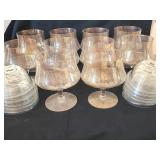 21pc mid century Dorothy Thorpe Gold Fleck