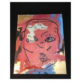 Oil painting on canvas