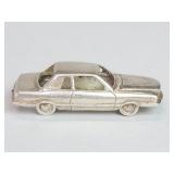 Silver Mercedes 450 SLC figure