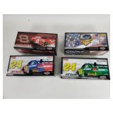 Group of NASCAR die cast model cars 1:24 scale