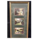 Framed Thomas Kinkade prints