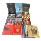 Lot of vintage vinyl records