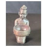 Vintage brass Bal Gopal figure