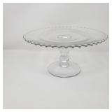 Vintage Imperial Candlewick glass cake stand