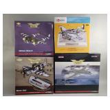 Group of Corgi die-cast model airplanes