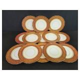 Thirteen Royal Swansea (England) Bone China