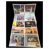 Lot of vintage movie lobby cards