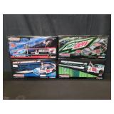 Four NASCAR Dale Jr.  diecast 1:24 scale model