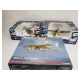 Group of Franklin Mint armor collection die cast