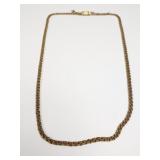 14k gold necklace
