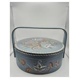 Norwegian rosemaling tine box