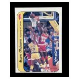 1986 Fleer Akeem Olajuwon rookie sticker