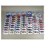 Collection of Hot Wheels toy cars
