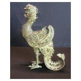 Vintage Asian style bronze Phoenix figure