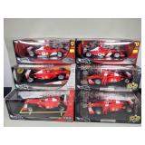 Group of Hot Wheels Racing Formula 1 die cast