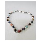 Vintage (Mexico) sterling silver necklace with