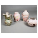 Nemadji pottery vessels
