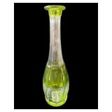 Vintage Val Saint Lambert-style glass decanter