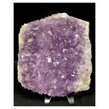 Amethyst quartz specimen