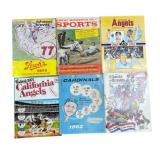 Vintage sports magazines