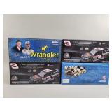 Group of die-cast NASCAR model cars