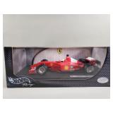 Hot Wheels die-cast F1 Ferrari F2001 model