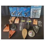 Group of aircraft stands