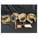World War II era summer flying helmets