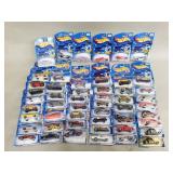 Collection of Hot Wheels toy cars