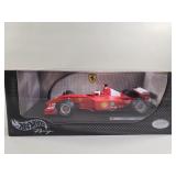 Hot Wheels die-cast F1 model Ferrari F2001