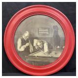 Framed vintage print