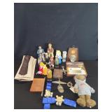 Box of miscellaneous neckties,  composite