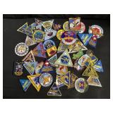 Collection of vintage military patches