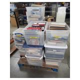 Pallet of books