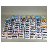 Collection of Hot Wheels toy cars