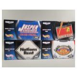 Group of Hot Wheels racing NASCAR car models