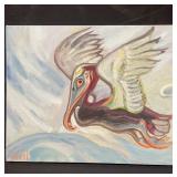 Signed oil on canvas painting by Elbert Price