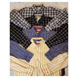 4 George Straight Wrangler cowboy button fronts