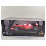 Hot Wheels die-cast F1 model Ferrari F2001
