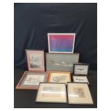 Group of prints and lithographs