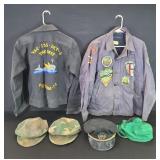 U.S. Navy WW2 Jacket, squadron Vaq-135 d