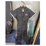 Box of vintage Southwest Airlines jumpsuits