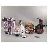 Group of holiday decor