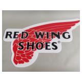 Acrylic Red Wing shoes sign