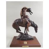 "The End of the Trail" composite statue