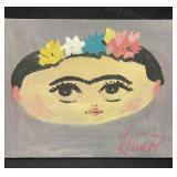 Signed acrylic on canvas painting by Elbert Price