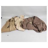 Group of vintage military jackets