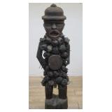African Nkisi Nkondi carved wood statue